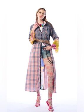 Aratta Silent Journey Kaitlin Maxi Duster - NWT - Size Large